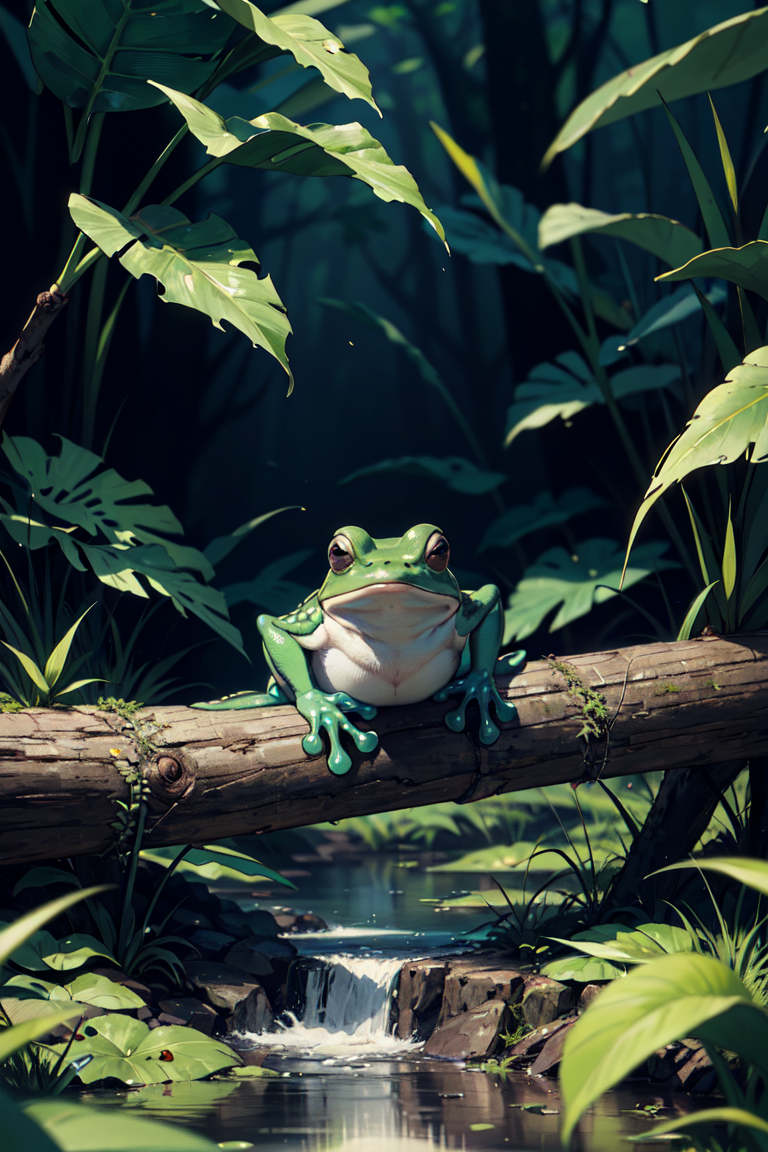 01253-1788797060-high definition, 8K resolution, frog on a log in a bog.png